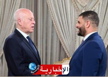 رئيس الجمهورية يلتقي وزير الداخلية الليبي..