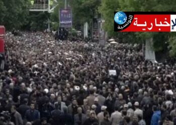 انطلاق مراسم تشييع جثامين الرئيس الإيراني ومرافقيه..