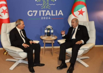 رئيس الحكومة يلتقي تبون على هامش قمّة السبعة الكبار