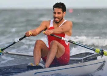 التجديف – فردي سكيف: محمد الطيب يتأهل إلى نهائي المراكز الترتيبية ”E’