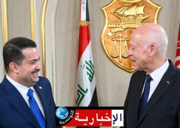 رئيس الجمهورية يستقبل رئيس مجلس الوزراء العراقي..