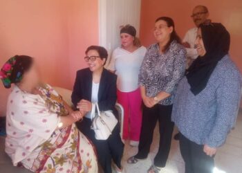 (في زيارة غير معلنة )- وزيرة الأسرة تتفقد مؤسسة رعاية كبار السن بالكاف