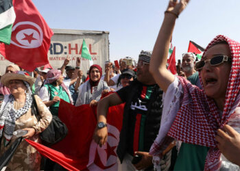 (مسيرة نصرة غزة)- مصر توقف 200 ناشط من أميركا وأستراليا وأوروبا والمغرب والجزائر..