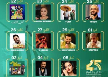 رؤوف ماهرو وليد الصالحي وسانفارا أمام شبابيك مغلقة في باجة والاختتام بصوت أية دغنوج