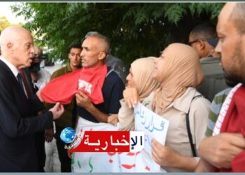 (بعد زيارته لمكان اعتصامهم)- هذا ما وعد به رئيس الجمهورية الدكاترة المعطلين..