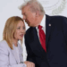 ترامب يغازل ميلوني: “سأخاطر بحياتي السياسيّة.. إنك جميلة”..