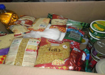 توزيع المساعدات لفائدة العائلات المعوزة بمناسبة شهر رمضان بهذه الولاية..