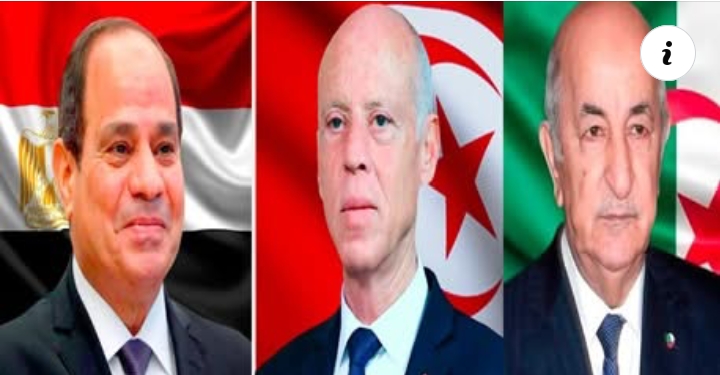 بمناسبة عيد الفطر.. رئيس الجمهورية يتبادل التهاني مع نظيريْه الجزائري والمصري..