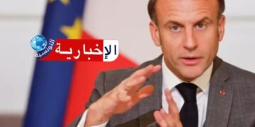 ماكرون يدعو إيران إلى التفاوض ويطالب بوقف هجماتها.