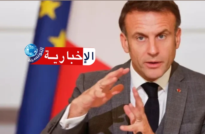ماكرون يدعو إيران إلى التفاوض ويطالب بوقف هجماتها.