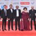 (مهرجان القاهرة السينمائي الدورة الـ 45 )- صور من السجادة الحمراء لأبطال فيلم «سلمى»