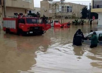 (من بينها مناطق بالعاصمة)-تدخلات الحماية المدنية خلال 24 ساعة الماضية لضخ مياه الامطار بهذه الجهات..