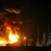 استهداف مصفاة نفط في طهران..
