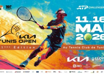 بمشاركة 20 جنسية وجوائز بـ107 ألف دولار: نادي تونس للتنس يرفع الستار عن الدورة 21 لبطولة “كيا تونس المفتوحة”..